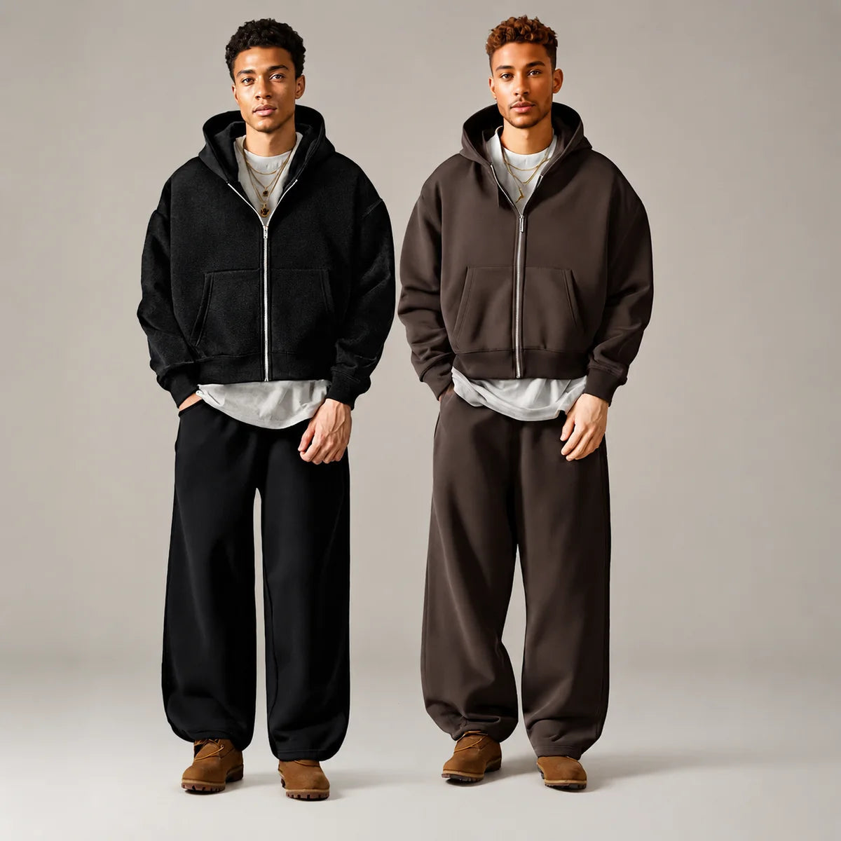 Zip Sweat Set